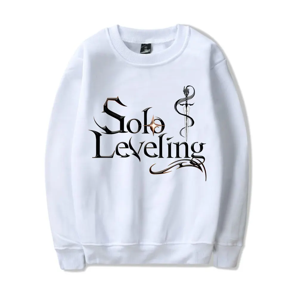 Solo Leveling Hoodie Vintage 90s Merch Sweatshirt Harajuku Streetwear Sweatshirt Unisex Pullover