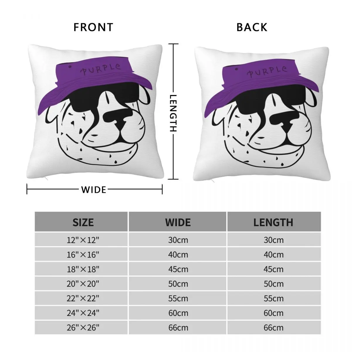 Purple Hat Cheetah Pillowcase Polyester Linen Velvet Creative Zip Decor Sofa Seater Cushion Cover Wholesale 18