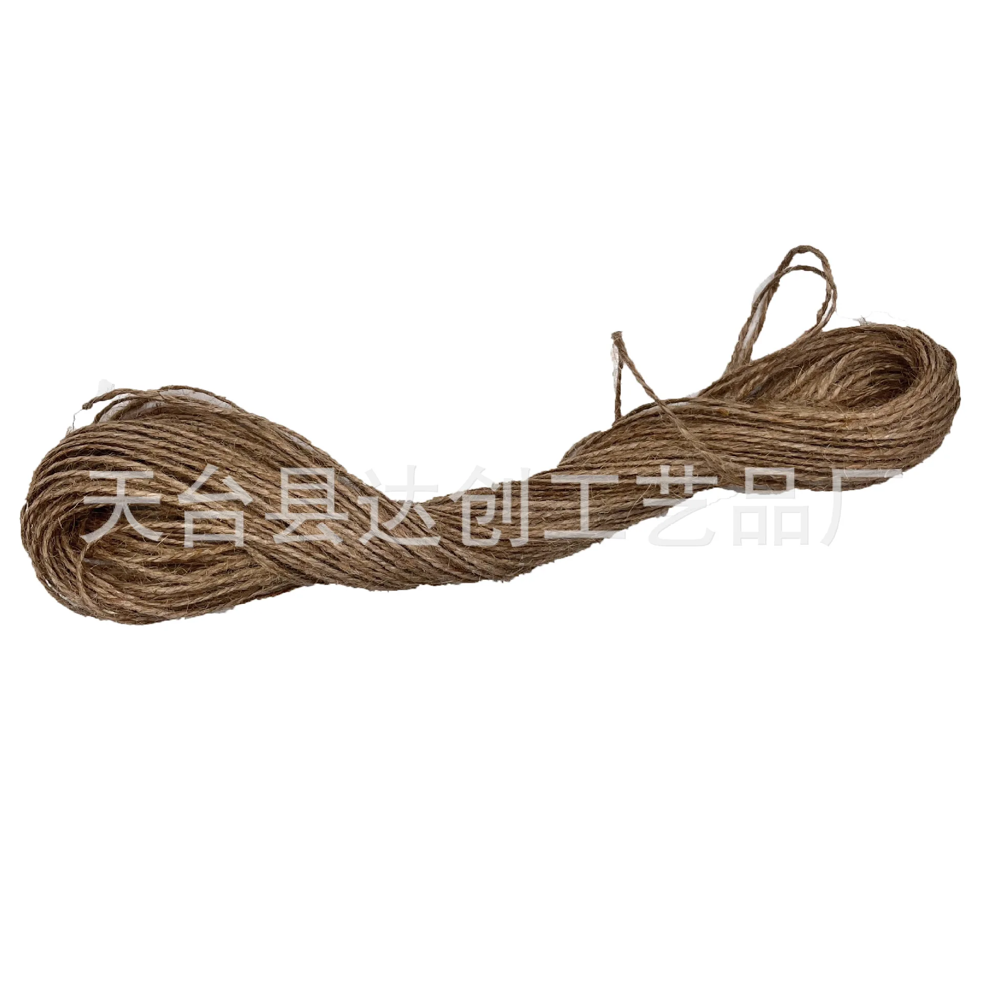 Spot speciale natuurlijke dubbelstrengige henneptouwverpakking, verpakking stropdas handgemaakte accessoires, fotoclip jute touw