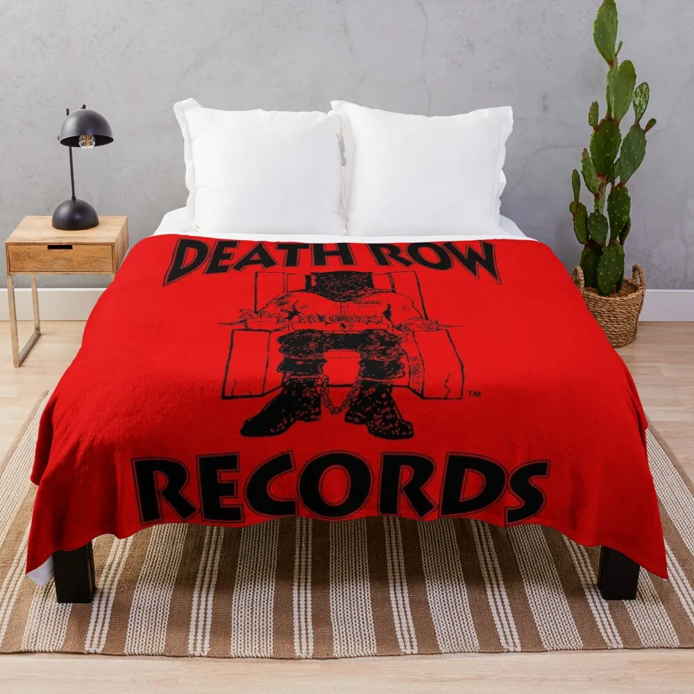 

death row-records ruge merch Throw Blanket Thin Blanket Sofas