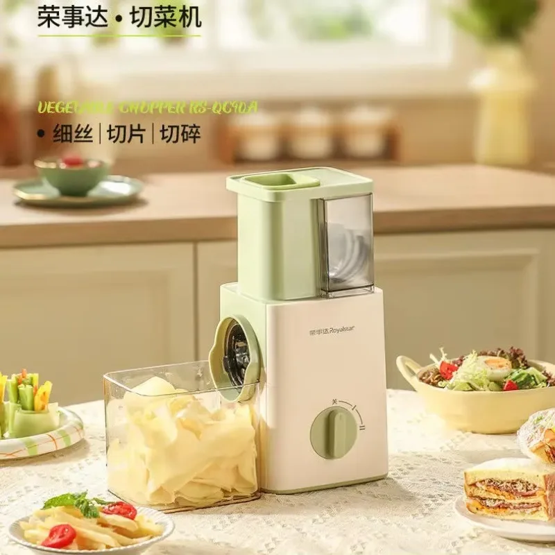 Kitchen vegetable cutter fully automatic multi-function electric potato shreds household small slicer