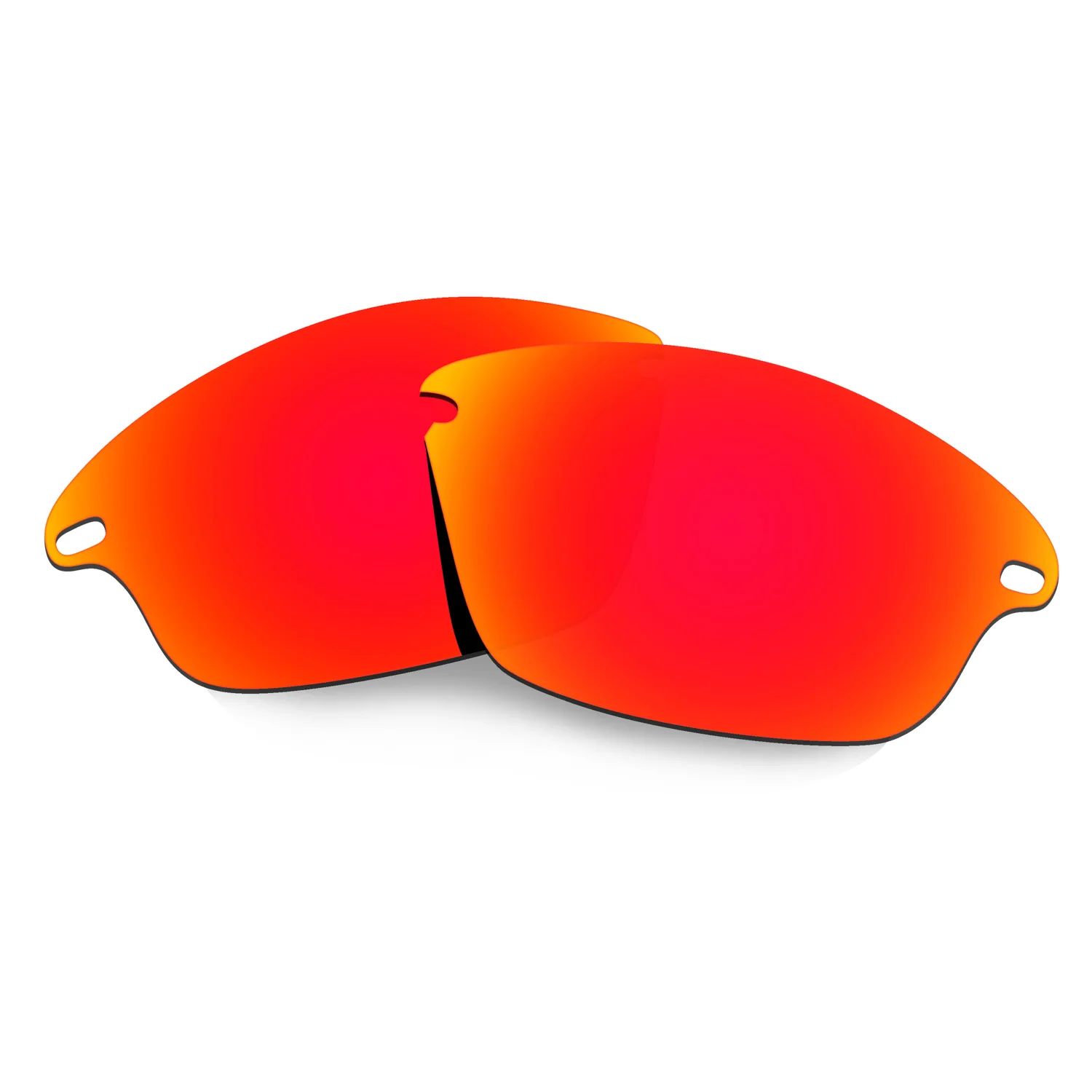 عدسات بديلة للرجال من Hkuco لنظارات Oakley Fast Jacket الشمسية المستقطبة باللون الأحمر #1