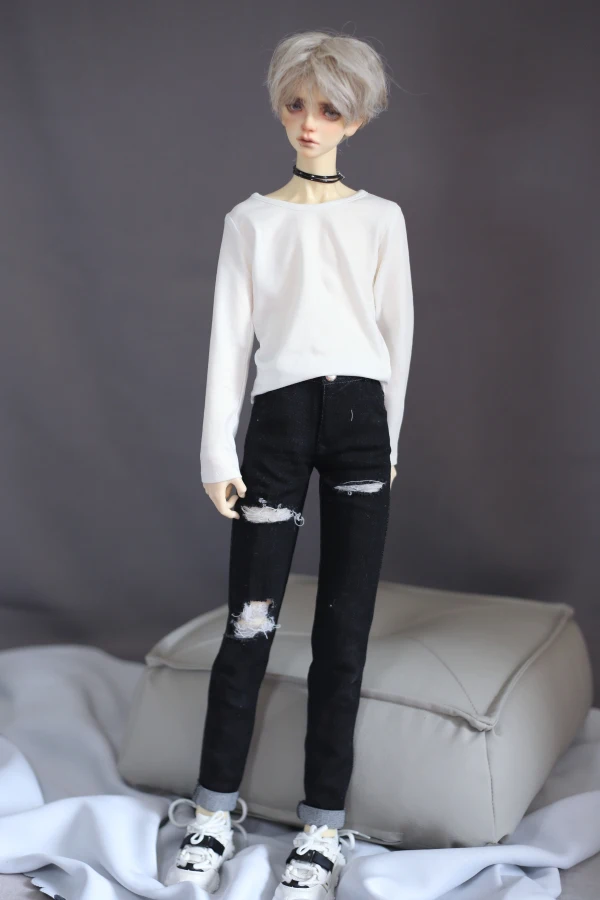 D04-B036 juguete hecho a mano para niños 1/3 1/4 SD10 ID75 Uncle68 73 muñeca BJD/SD accesorios para muñecas mallas elásticas blancas multiusos 1 Uds