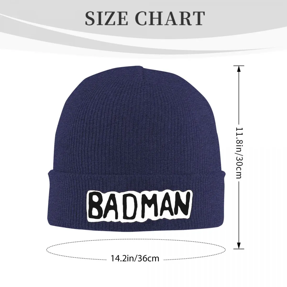 BADMAN Dbz Vegeta Drip Warm Knitted Cap Fashion Bonnet Hat Autumn Winter Outdoor Beanies Hats for Unisex Adult