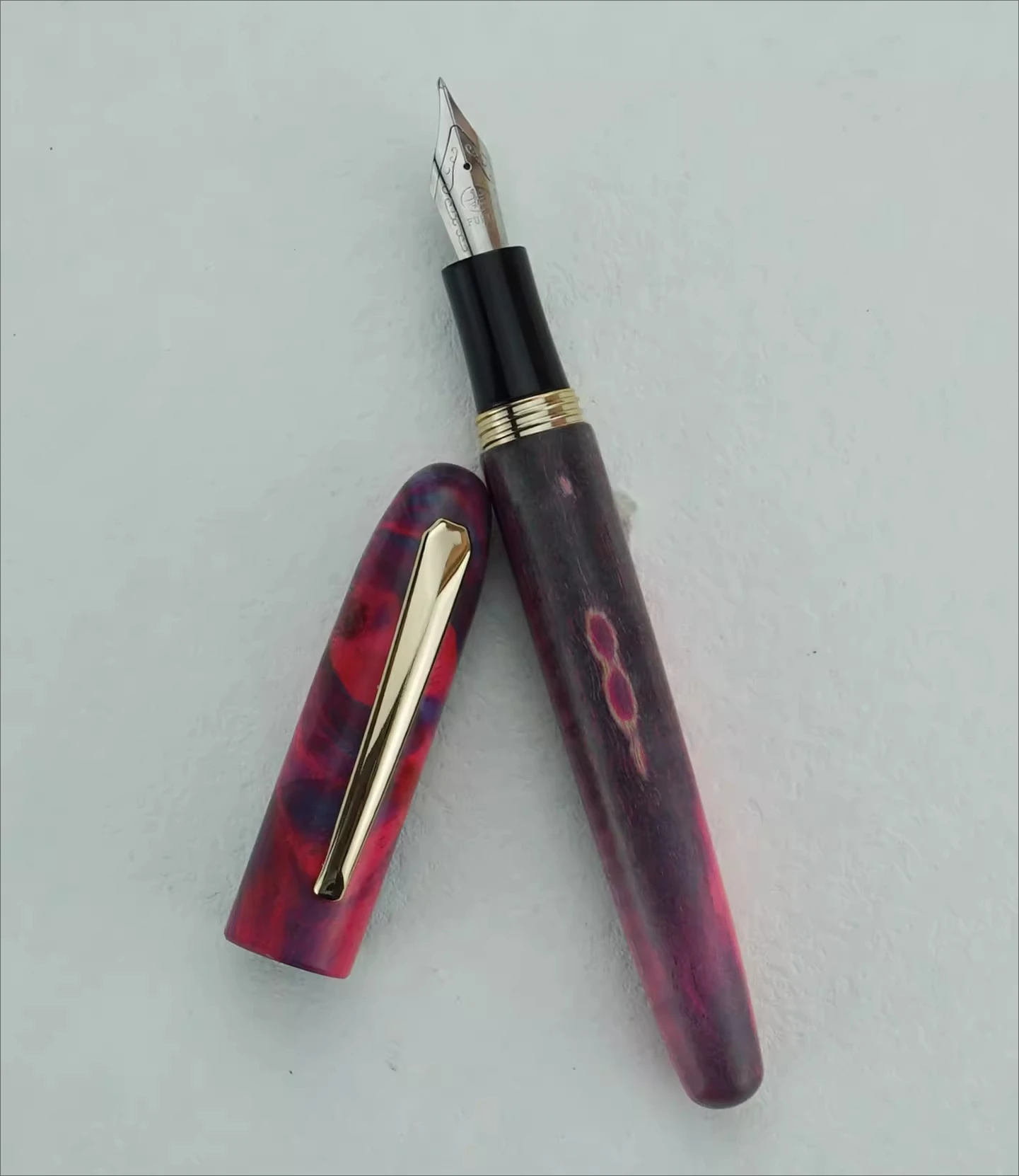2026-fulin-soft-elastic-fountain-pen-tip-unique-soft-long-blade-vest-tip-continuous-ink-no6-nib-calligraphy-pen-stationery