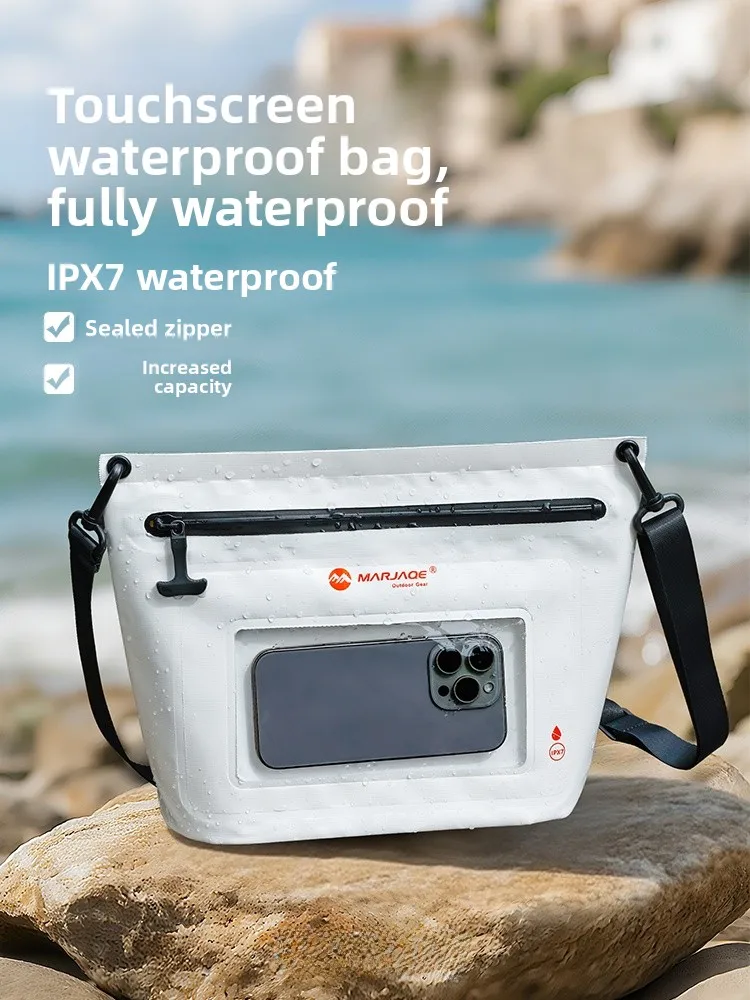 

Водонепроницаемая сумка большой емкости для мобильного телефона с сенсорным экраном, снаряжение для дайвинга, дрейфа, пляжная сумка для плавания, спорт на открытом воздухе