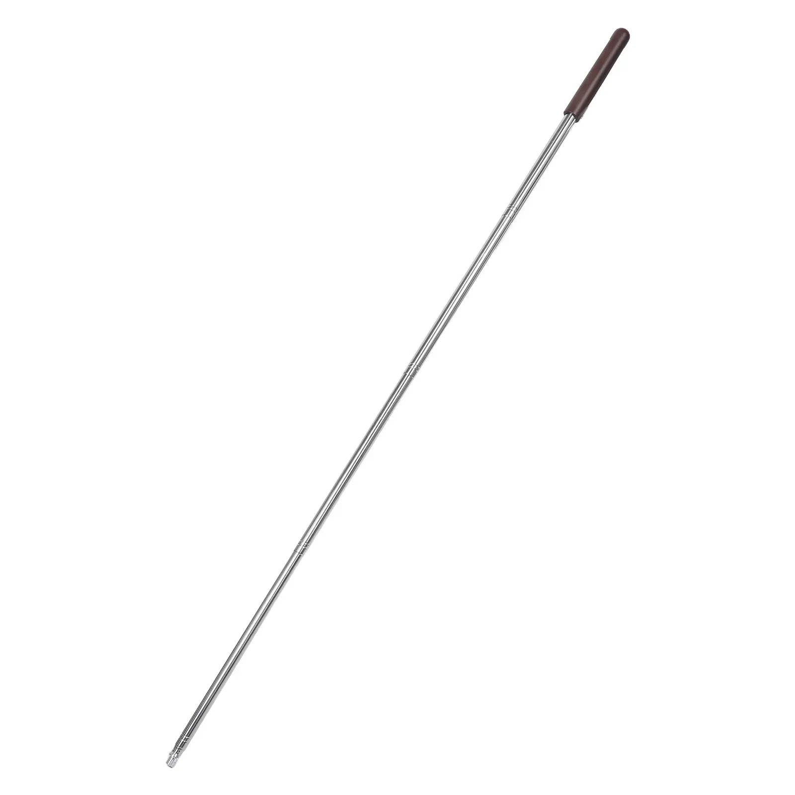 

Extendable Telescopic Billiards Cue Stick Bridge 14-63 Inches Retractable Metal Rest Rod Adjustable Length Non-Slip Wooden Grip
