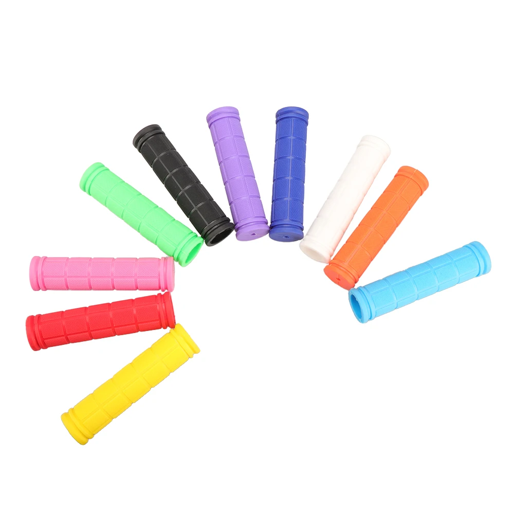 

Rubber Bicycle Handlebar Grips MTB Mountain Road Bike Grips for BMX Fixie Bike Soft Grips Shockproof Bike Parts Moto Accessories