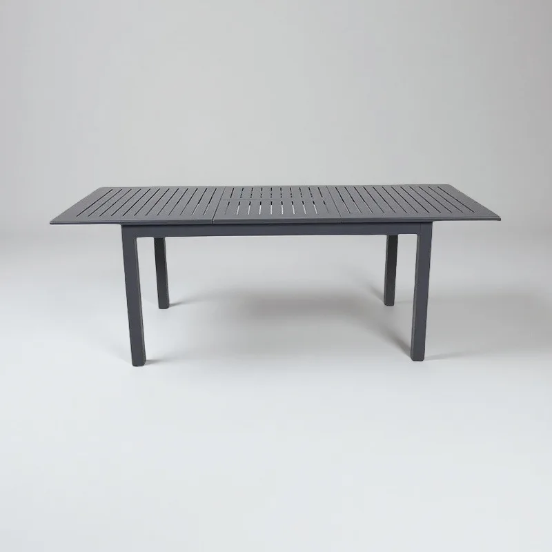 Outdoor table Patio Open-air garden Aluminum stretch Extended table Balcony Simple external table