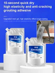 Adhesivo para reparación de grietas de suelo de techo, adhesivo especial de secado rápido, pintura reparadora de impermeabilización de suelo