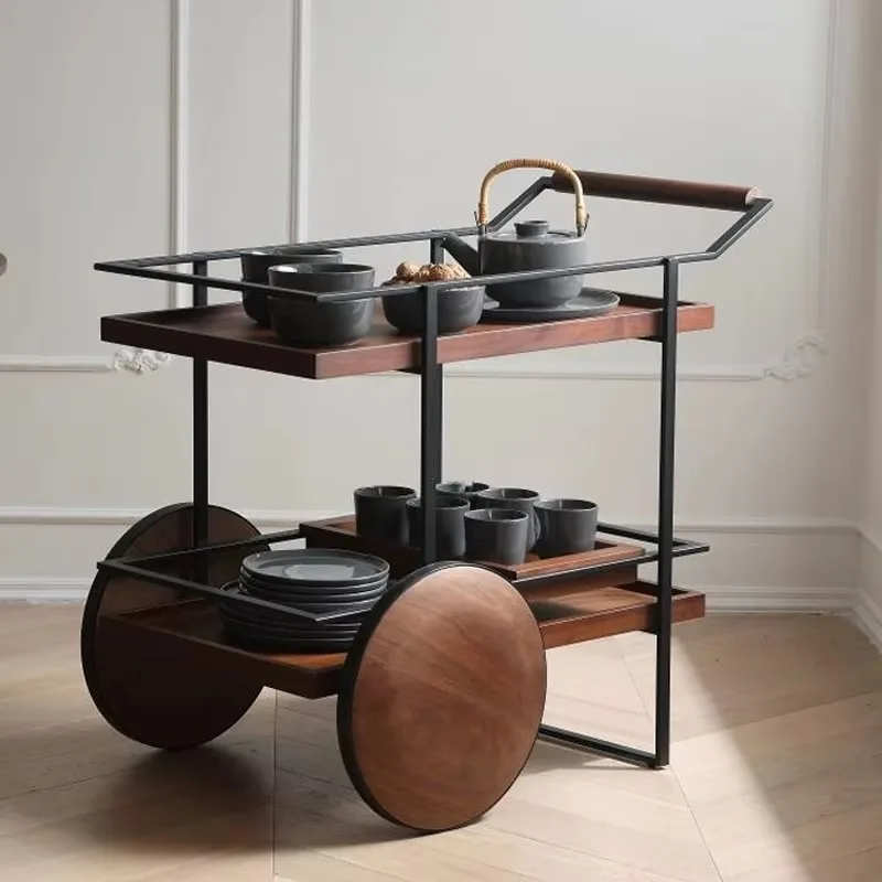 

Wheeled bar trolley Family beverage trolley