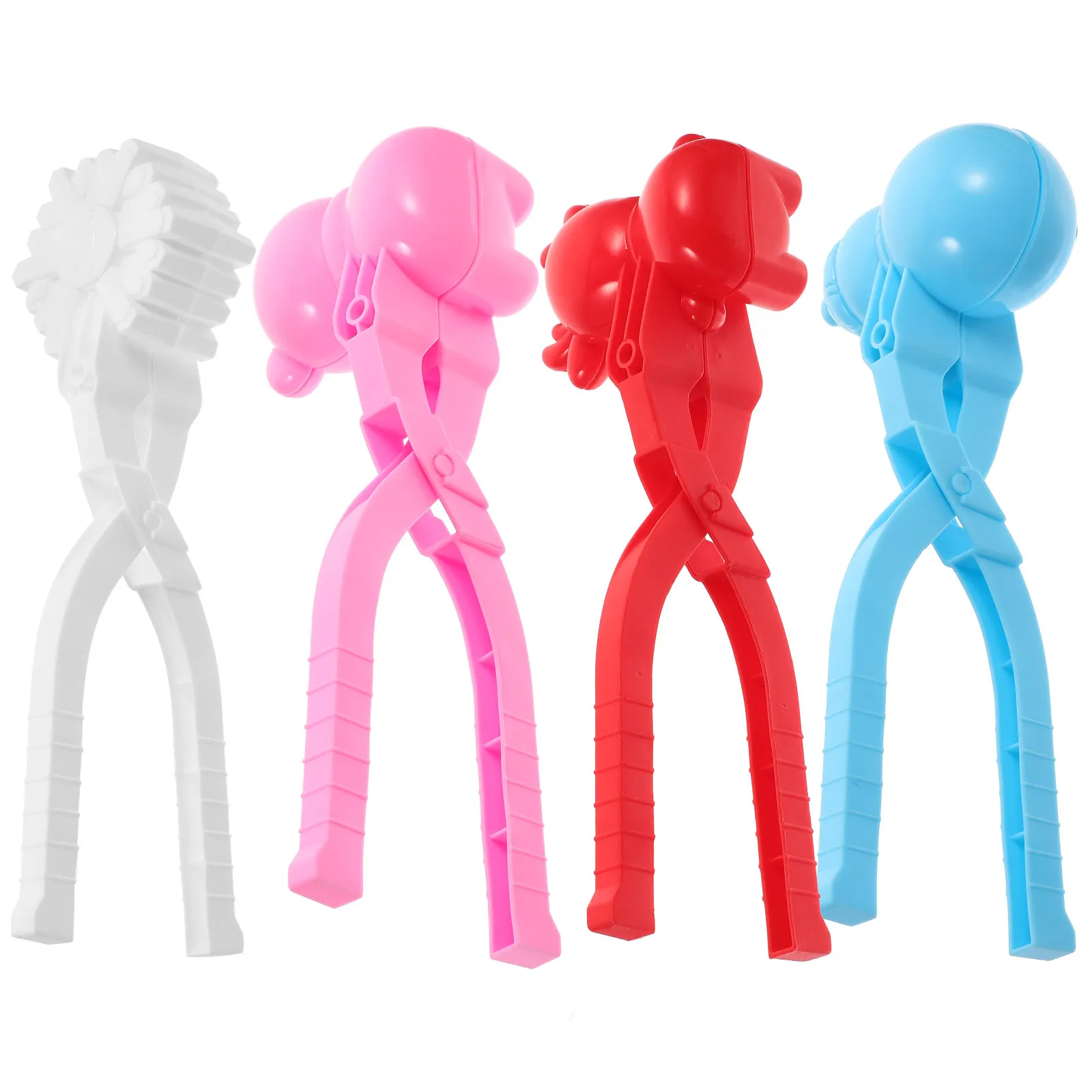 

4Pcs Molds Safe Children Snow Clip Outdoor Winter Makers Portable Playing Snowfield Making Clamps Funny