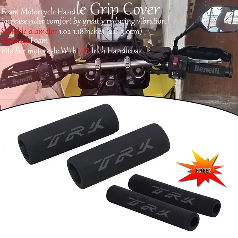 Para Benelli 502c TRK 502 502x251 TRK502X TRK800 Leoncino BJ 500 250 motocicleta antivibración mango barra espuma comodidad resbalón