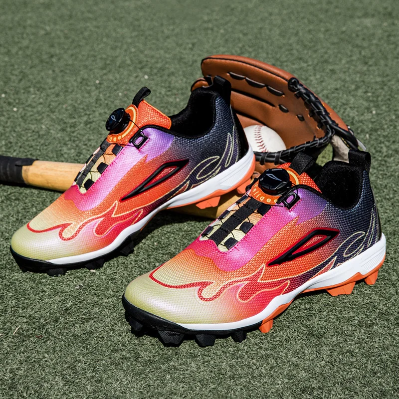 Men Baseball Shoes Professional Design Ultralight Women Wear-Resistant Match Outdoor Casual Breathable Comfortable Sneakers