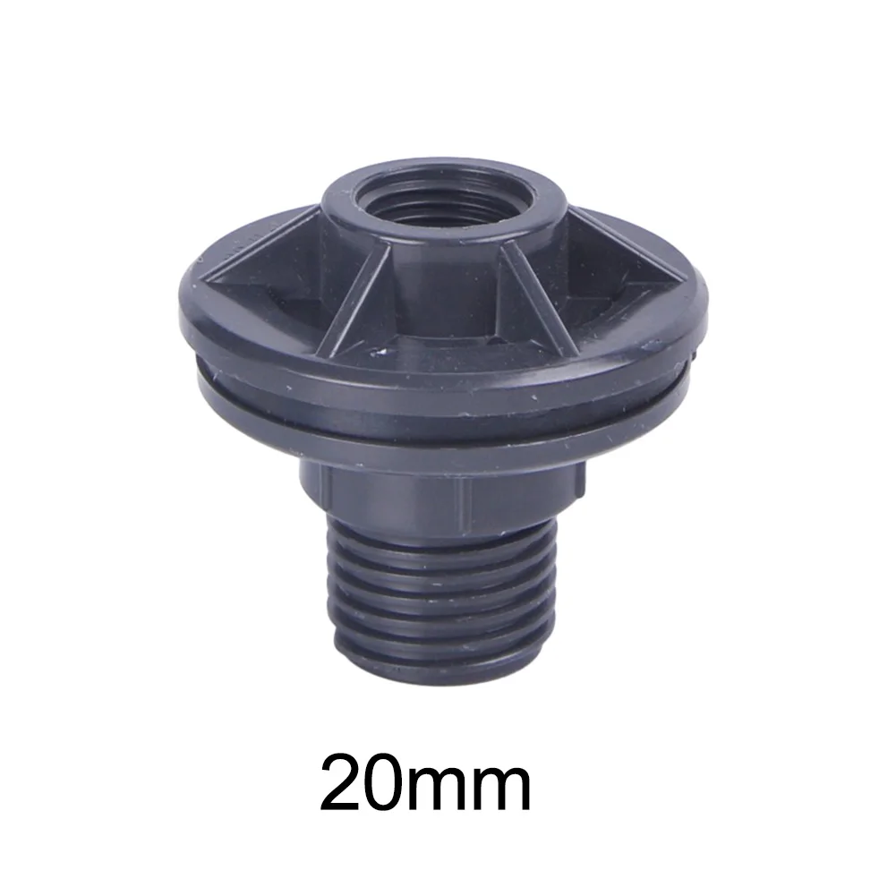 1pc 20/25/32mm PVC Valve Fitting Adapter For Aquariums Water Tank Connector Swimming Pool Garden Irrigation Accessories