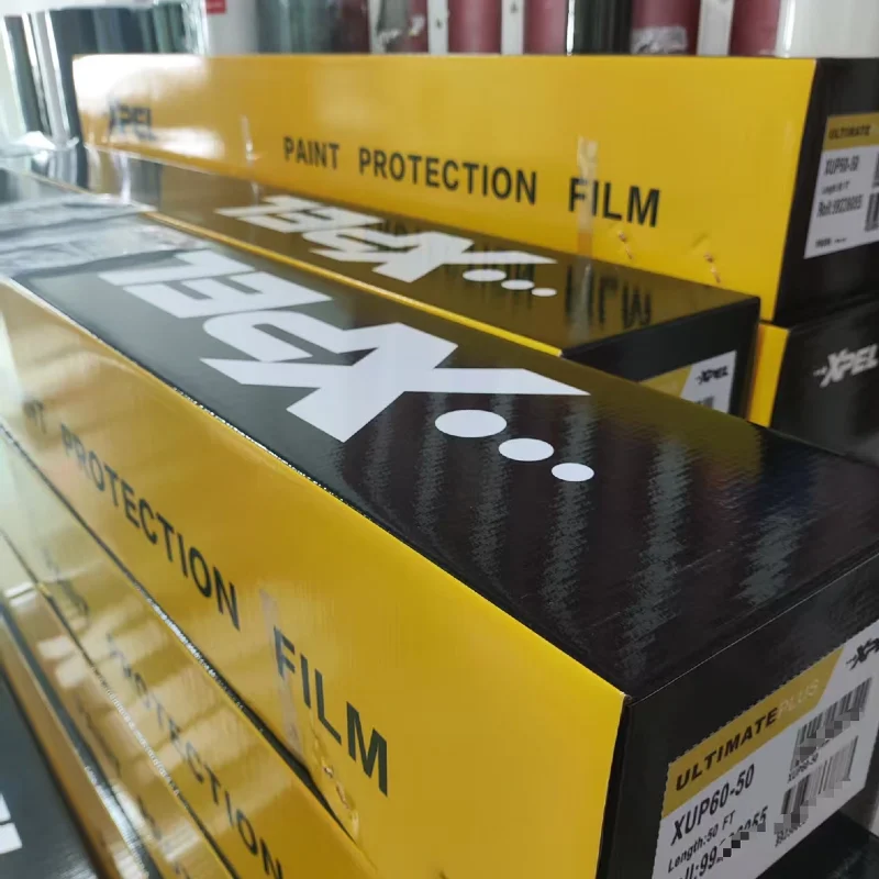 

XPEL 6,5 MIL TPU PPF автомобильная защитная пленка для краски, глянцевая прозрачность, самовосстанавливающаяся, против царапин, грязи, температура