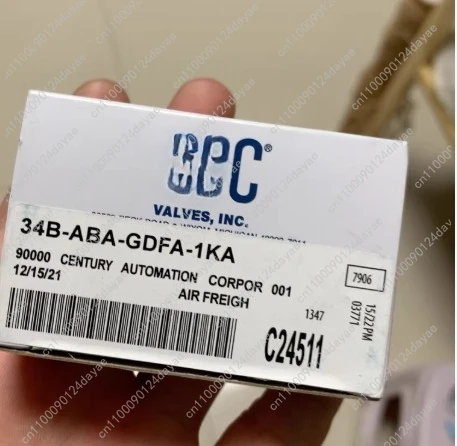 

New 34B-ABA-GDFA-1KA battery valve