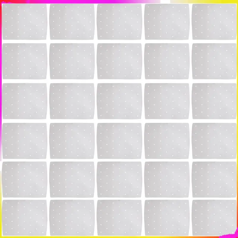 M04K 100 قطعة من بطانة البرشمان للمقلاة الهوائية، بطانة مقلاة هوائية مربعة مثقوبة لشواية نينجا فودي 5 في 1 AG301 مقلاة هوائية مزدوجة