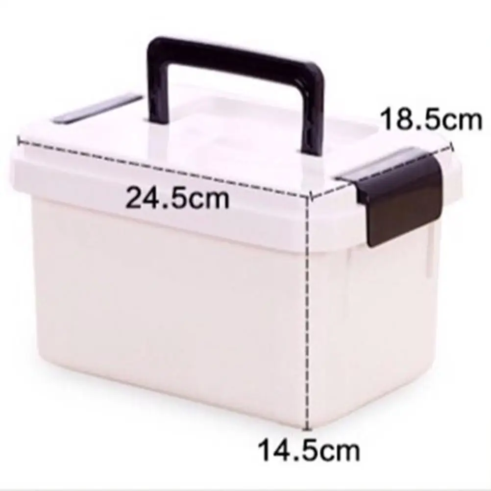 

Medicine Case for Emergency Multi-functional Storage Multi-layer White Child