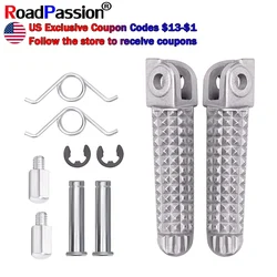 Motorcycle Motorbike-Accessories Front Foot Pegs Pedals For YAMAHA YZF-R1 YZF R1 YZFR1 YZF R6S YZF-R6S YZFR6S YZF R6 YZFR6