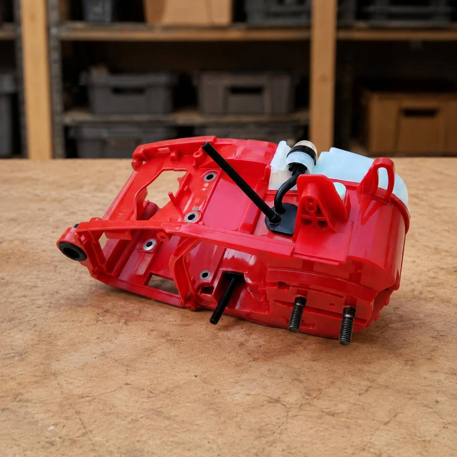 Chainsaw Fuel Reservoir Assembly Complete Set Chainsaw Oil Reservoir Assembly Outdoor Tool Part Easy to Install Long-Lasting