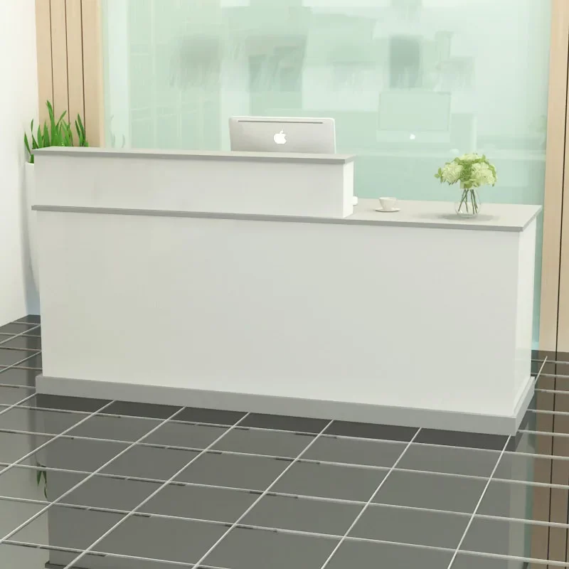 

Bar Modern Office Cash Counter Desk Pulpit White Laudry Cabinet Checkout Register Counter Pulpitos Retail Bureau Shop Furniture