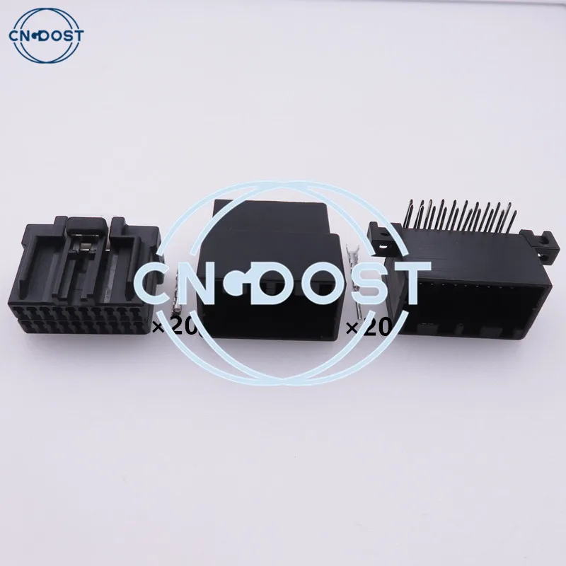 

1 Set 20 Pin 175975-2 Car Socket PCB Connector For Automotive Cable Harness AC Assembly 175967-2