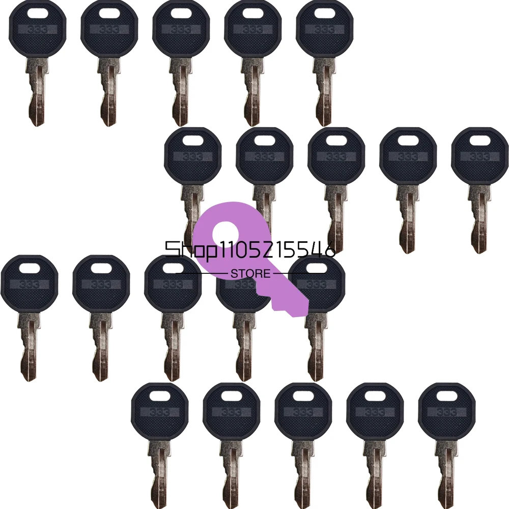20/10/5/1pcs New K333 Keys Caravan Locker Key for Emka EK333 Elddis Front Gas Locker Key EK 333
