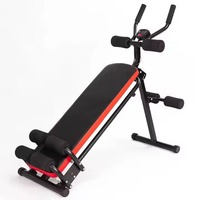 Sit up Bench Adjustable Abdominal Exercises Machine Directly Supply Abdominal Exercise Indoor Fitness Body Building Home Gym