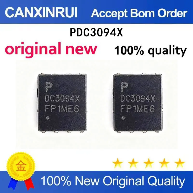 

(5-100 Pieces) PDC3094X silk screen DC3094X N channel 30V 90A DFN-8 5x6 patch field-effect MOS transistor