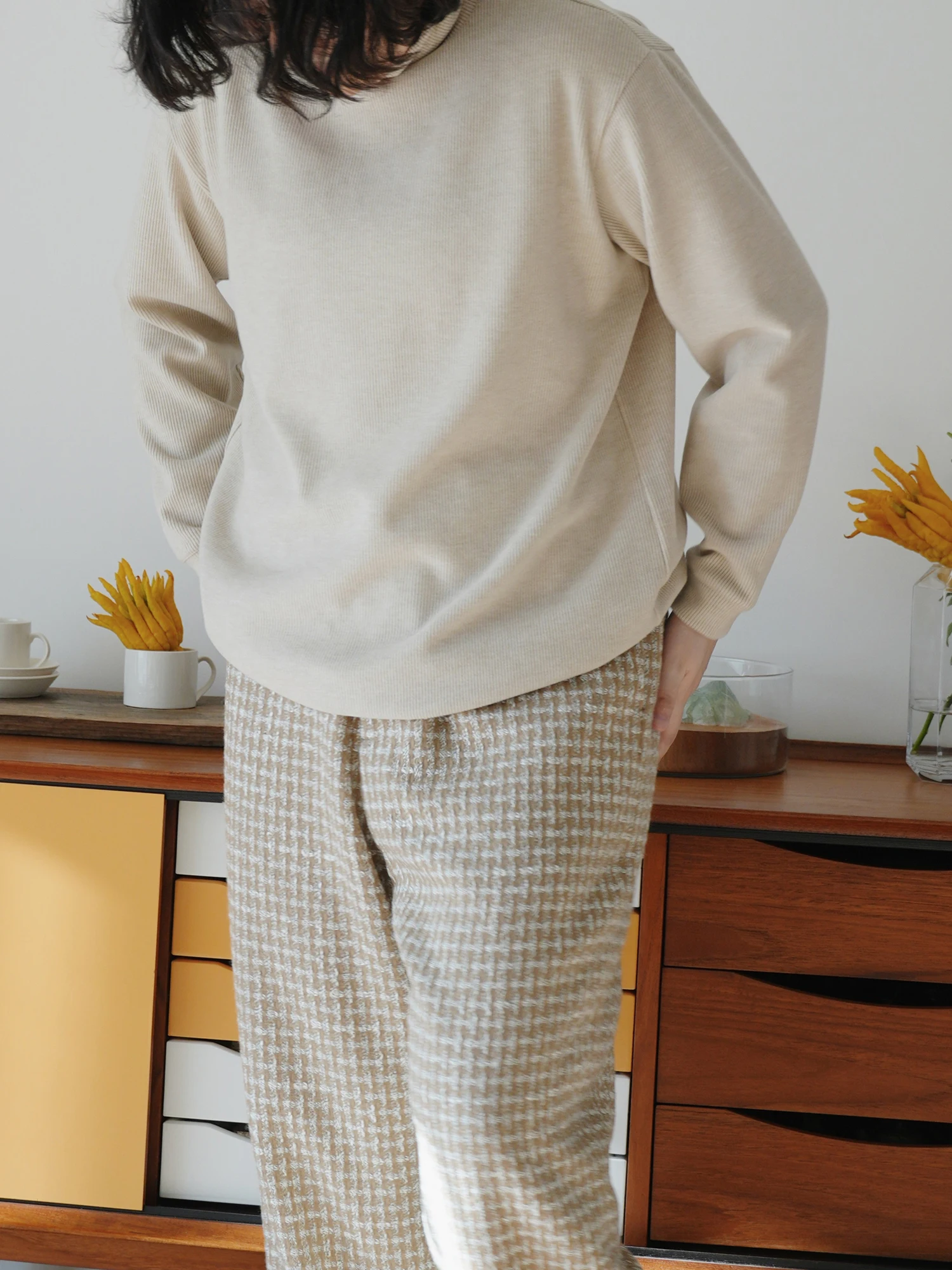 

Женская толстовка с круглым вырезом и длинными рукавами, цвет хаки, из вельвета, для клуба, повседневная, удобная, из смесового хлопка и шерсти, для весеннего повседневного образа