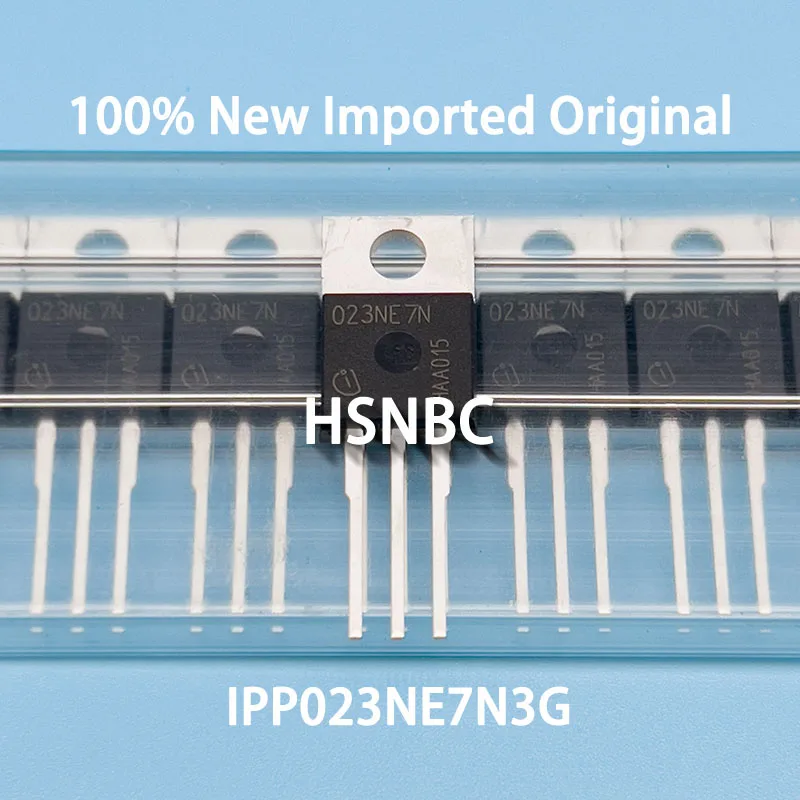 10 Stks/partij Ipp023ne7n 3G 023ne7n Ipp023ne7n3gxksa1 To-220 120a 75V Mosfet N-Channel Power Transistor 100% Nieuw Geïmporteerd Origineel