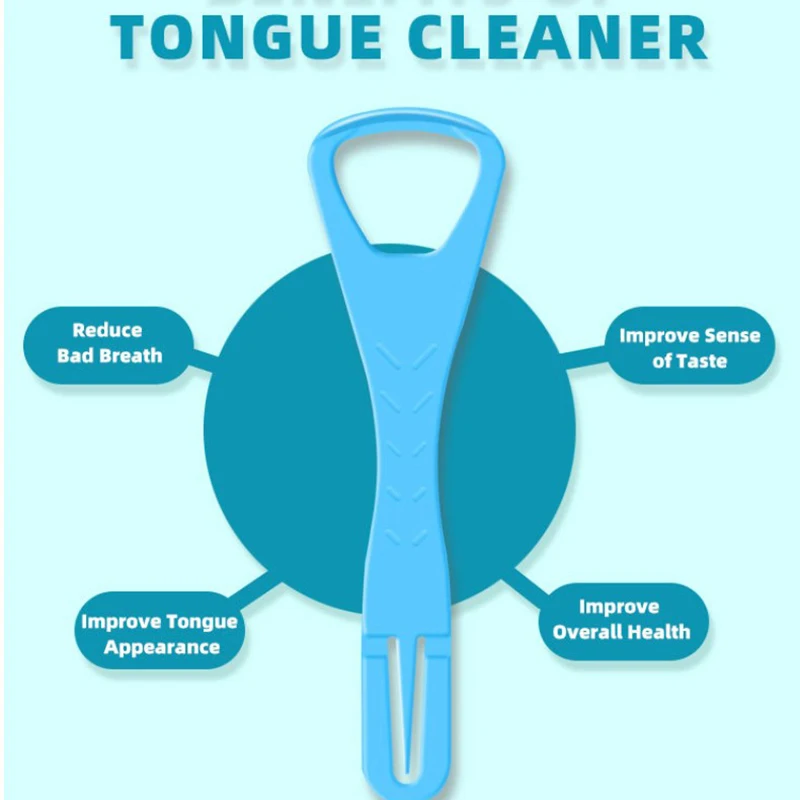 5 Stuks Opvouwbare Tongschraperborstel Met Tandenstoker Mondverzorging Om Frisse Adem Te Houden Herbruikbare Frisse Adem Maker Tong Reinigers