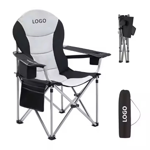 

Camping Accessories Outdoor Folding Camping Fishing Chair Chairs with Padded Hard Armrest