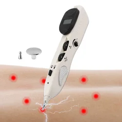 Electronic Acupuncture Pen TENS Point Detector With Digital Display Laser Therapy Heal Massage Acupoint Muscle Stimulator Device