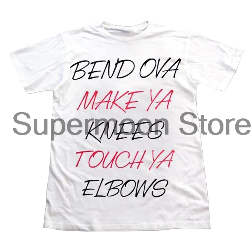 Lil Jon Bend Ova T-shirt 2026 Tour Crewneck Short Sleeve Heavyweight Cotton Tee Men Women Streetwear Tops