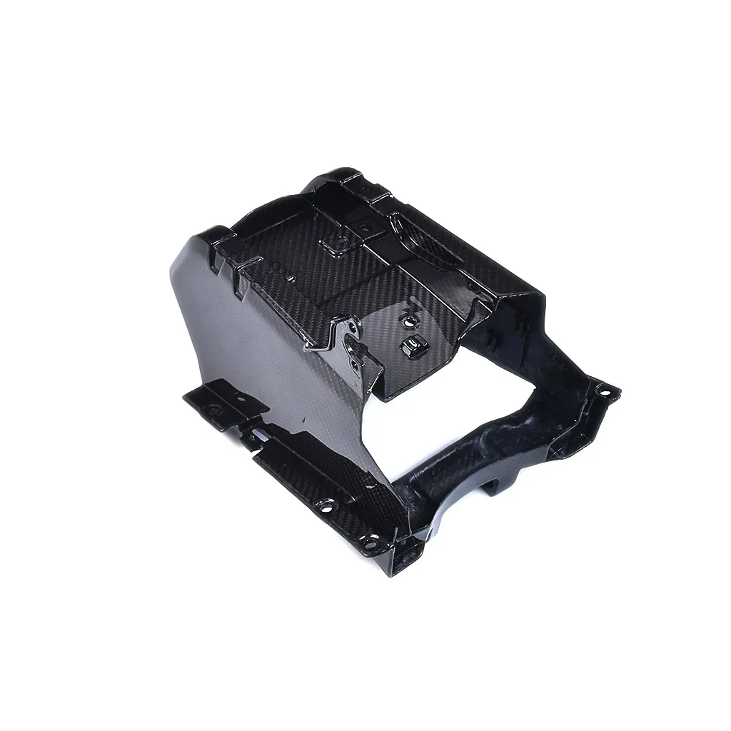For BMW BMW S1000RR M1000RR Motorcycle Modified Carbon Fiber Rear Base Battery Cover Housing