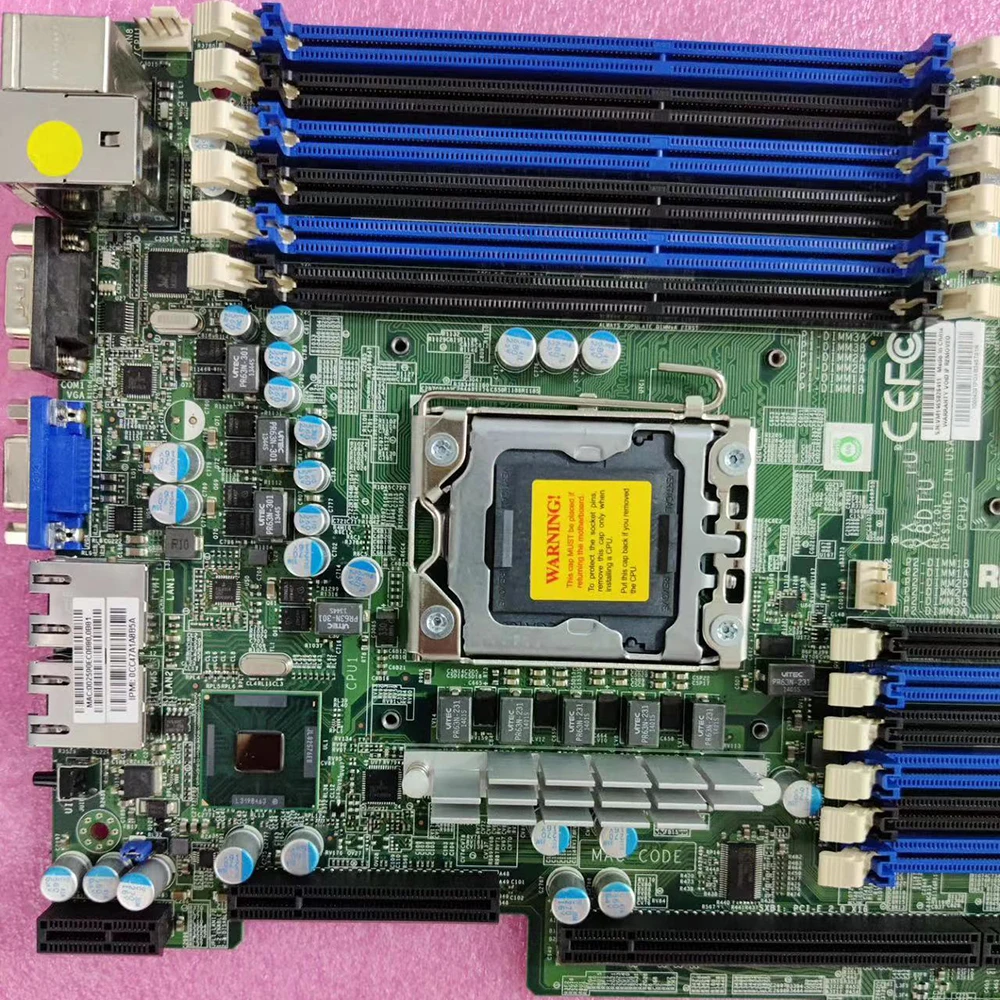 Bulk Package Server Motherboard Dual-Port Gigabit Ethernet Controller X8DTU Perfect Work