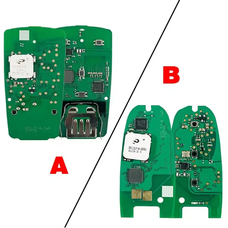 KYDZ MLB 5M PCB Key Smart Keyless Remote Fob 3/4BTN 433MHz with 5M Chip For Audi A4L A5 A6L Q5L Q7 Q8 RS4 RS5 RS6 RS7 2017-2021