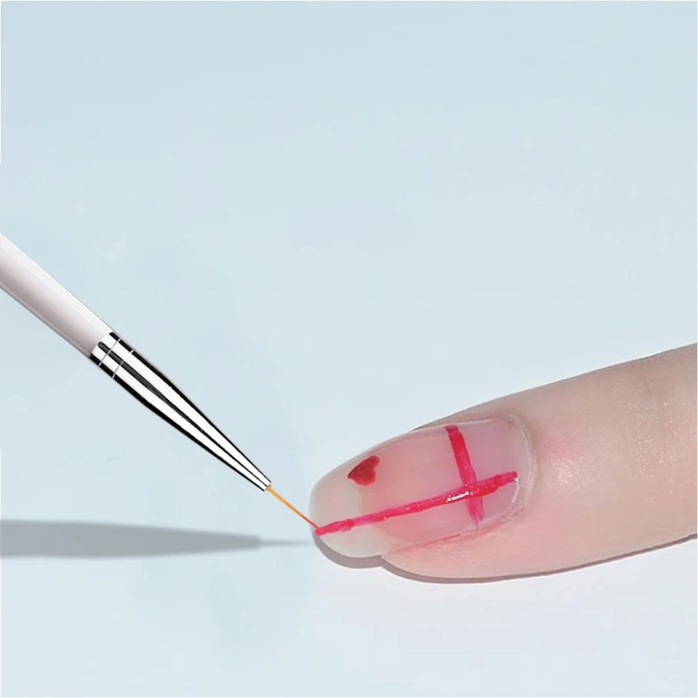 

30Pcs Cake Decorating Painting Brushes Set White Dotting Art Tools for Nail Design Fondant Sugar Craft DIY Baking