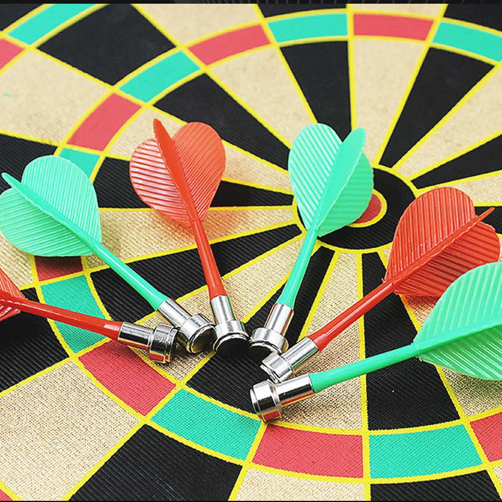 

Double Sided Magnetic Dartboard Indoor Outdoor Children Adult Training Darts Toys