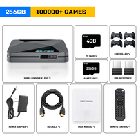 Super Console X2 Pro Built-in 50,000+ Classic Games,Retro Video Game Consoles Compatible with Android TV 9.0&Emuelec 4.5