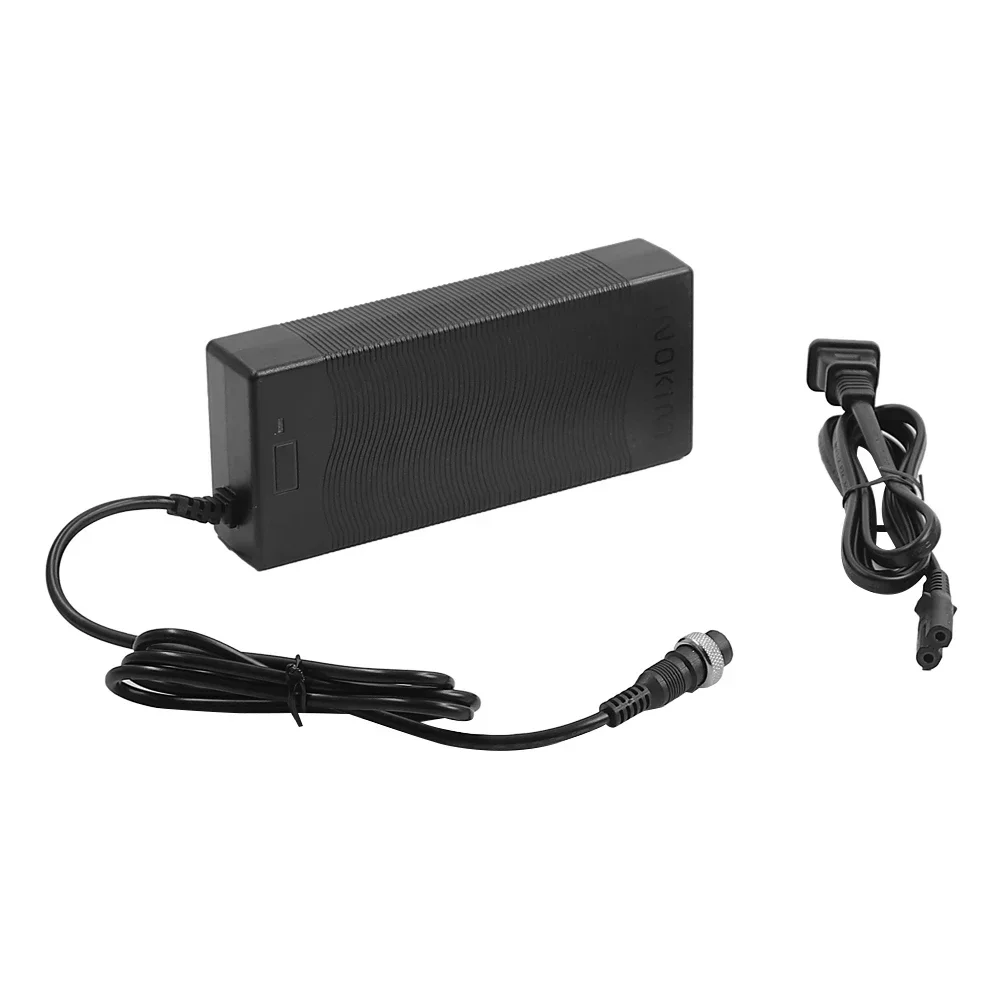 ل INOKIM OXO سكوتر كهربائي 67.2 فولت شاحن بطارية بطارية ليثيوم أيون القياسية شاحن GX16 3 الشق موصل محول الطاقة #4