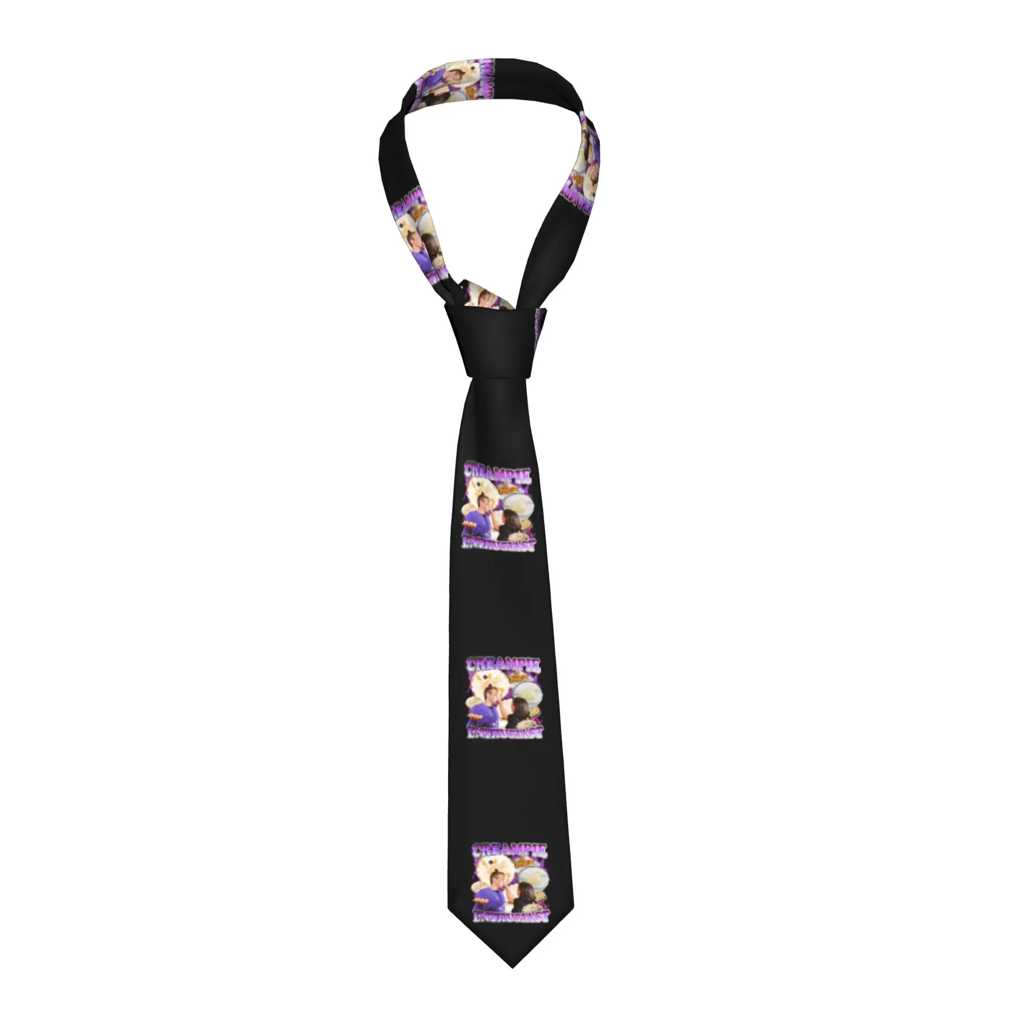 Formal Creampie Enthusist Meme  Neck Tie for Business Mens Funny Offensive  Neckties
