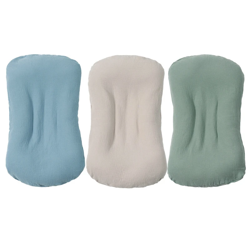 Tumbona para bebé, cama biónica para recién nacido, anti-asustar, relajante, desmontable, 3 colores