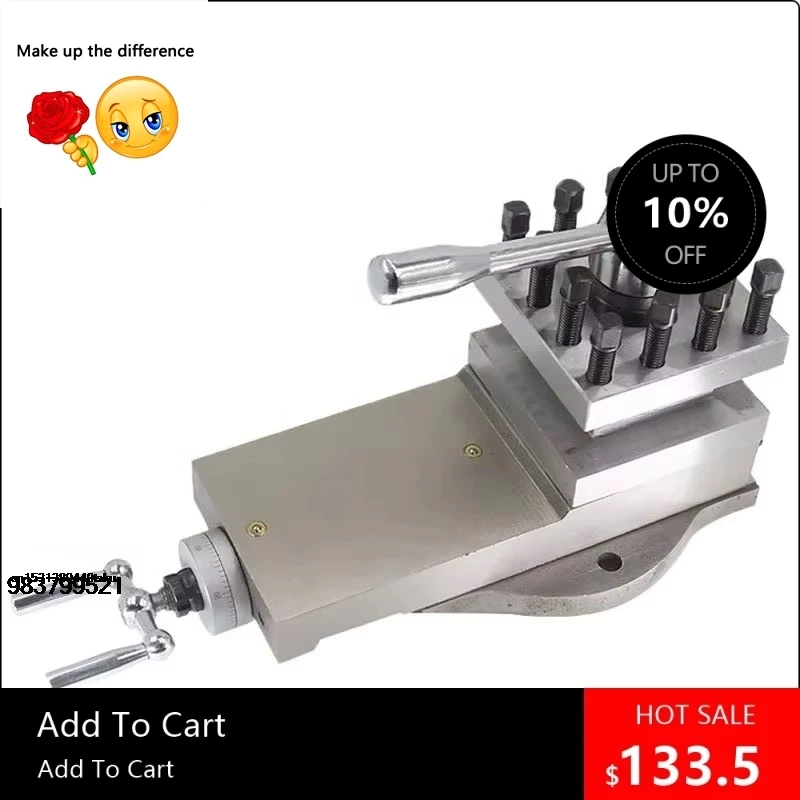 

1104 C6132 66140 Держатель инструмента Аксессуары для мини-токарного станка Металлический держатель токарного станка в сборе Быстросменный держатель инструмента для токарного станка