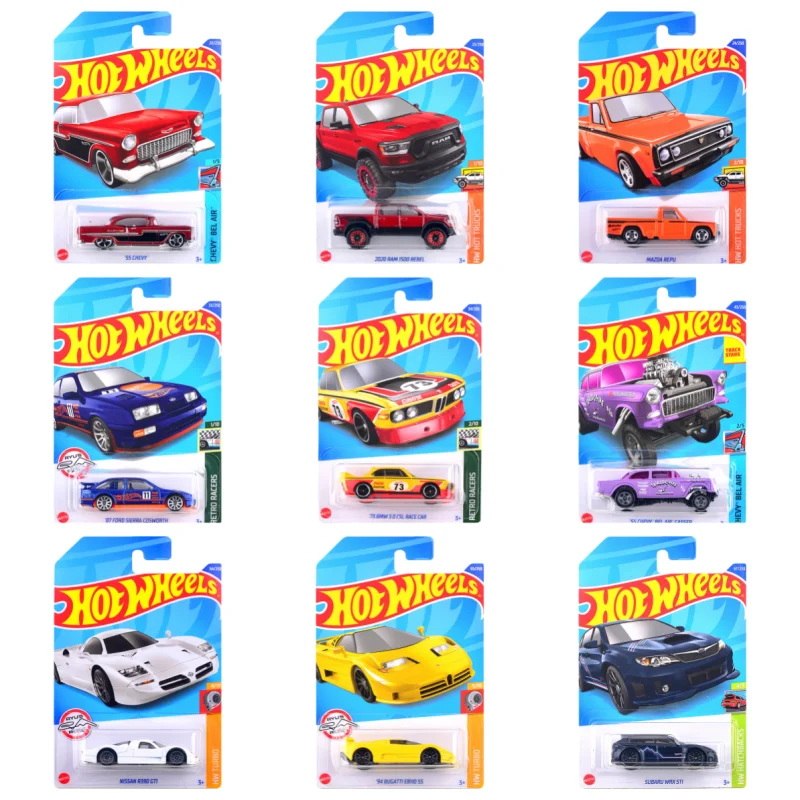 [핫휠] 정품 재고 장난감 자동차 모델 73 버전 BMW CSL 합금 스포츠카 소년용 메르세데스 벤츠 포르쉐 22주년 기념 C4982 선물