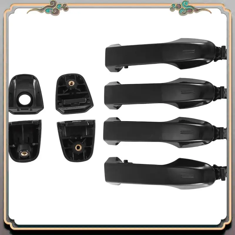 

A73Q-Door Outer Handle Outer Door Handle Black Plastic For Toyota Camry 2012-2017 6925006020C0