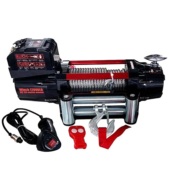 

Car Electric Winch 4x4 13000lbs for Heavy Winching
