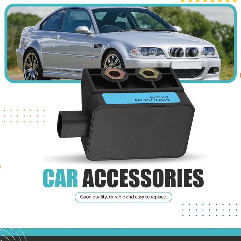 34526754289 سيارة معدل اليو الاستشعار سرعة الاستشعار لسيارات BMW Z3 E46 M3 2000-2002 3452-6754289 Yaw معدل الاستشعار أجزاء-AD39